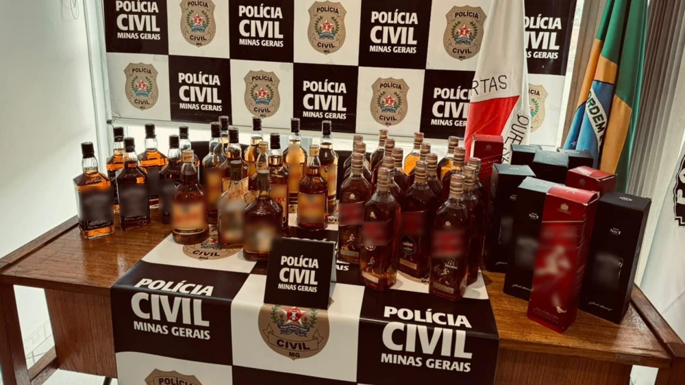 Suspeito de vender bebida alcoólica falsificada é preso em Betim